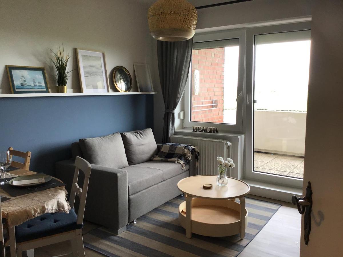 Liebevoll Eingerichtete Ferienwohnung Luettje Koje Dornum Kültér fotó